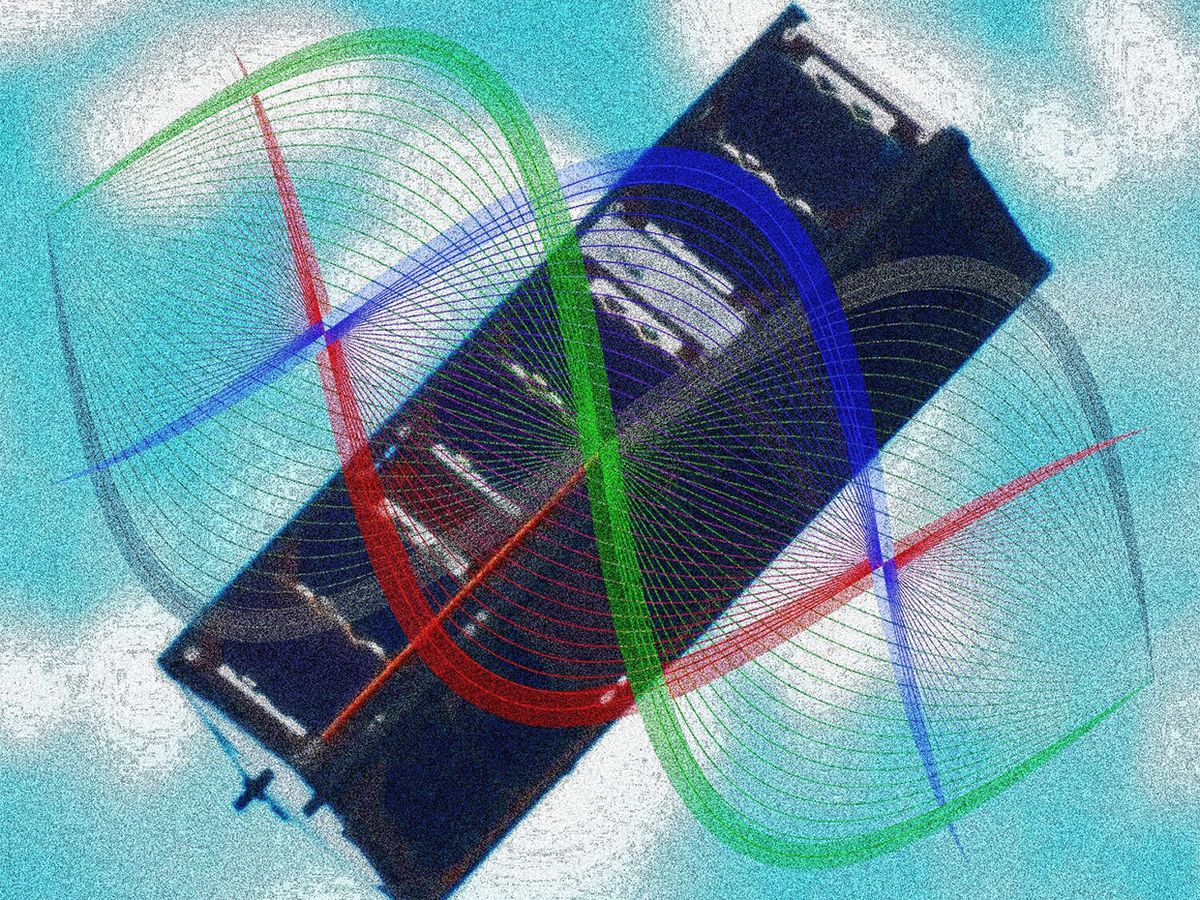幽灵-1立方体卫星包含一个微型量子仪器，可以产生具有纠缠量子特性的光子对。纠缠可以在光子偏振的相关性中检测到。